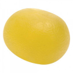 Gel Hand Exercise Ball Large Egg Yellow, X-Soft_noscript
