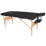 Deluxe Portable Massage Table, Black_noscript