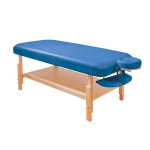 Basic Stationary Massage Table, Blue_noscript
