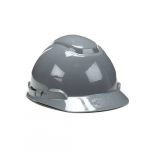 Hard Hat H-708R, Gray 4-Point Ratchet Suspension_noscript
