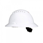 SecureFit Full Brim Hard Hat, White, Vented