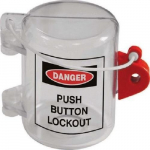 Oversize Push Button Lockout Device