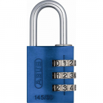 14533 145 Series 3-Dial Padlock Blue - Carded