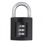 158 Series Zinc Die Cast 3-Dial Padlock Only (no Key is Included)_noscript