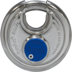24945 SS Shackle Padlock, 0-Bitted, 4 Pin Loaded24IB/70 RK M1