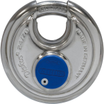 24945 SS Shackle Padlock, 0-Bitted, 4 Pin Loaded_noscript