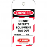73004 Laminated Vinyl "Do Not Operate" Lockout Tag_noscript