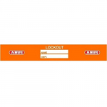 93020 IS Lockout Label for 41 Series Padlocks Orange_noscript