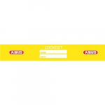 93030 IS Lockout Label for 41 Series Padlocks Yellow_noscript
