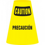 Cone Cuff Sleeve w/ Legend: "Caution - Precaucion"_noscript