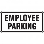 12" x 24" DG High Prism Sign "Employee Parking"_noscript