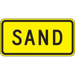 12" x 24" DG High Prism Sign: "Sand"_noscript