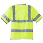 Yellow Safety Shirt with Silver Stripes_noscript
