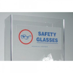 15-3/4" x 8" x 4" Safety Glasses Dispenser