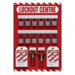 12-Padlock Lockout Store-Board Kit, 20" x 14"_noscript