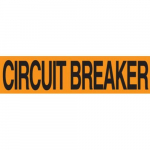 1-1/8" x 4-1/2" Voltage Marker "Circuit Breaker"_noscript
