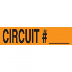 1-1/8" x 4-1/2" Voltage Marker "Circuit Number"_noscript