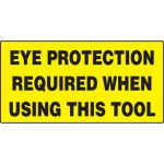 1-1/2" x 3" Safety Label "Eye Protection ..."_noscript