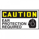 1-1/2" x 3" Safety Label "Ear Protection ..."_noscript