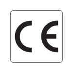 1/2" x 1/2" CE Mark Label "CE" Adhesive Poly_noscript