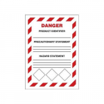 10" x 7" GHS Secondary Container Label "Danger"_noscript