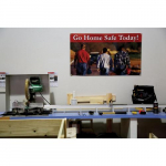 28" x 4' Banner with Legend: "Go Home Safe Today"