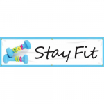 WorkHealthy Banner with Legend "Get Fit Stay Fit"