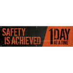 28" x 8ft. Motivational Banner "Safety Is ..."