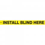 2" x 21" RP-Plastic Tag "Install Blind Here"_noscript