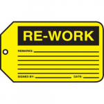 Safety Tag "Re-Work"