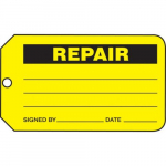 Safety Tag "Repair" RP-Plastic