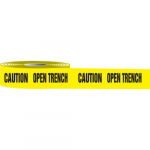 3" x 1000-ft Barricade Tape "Caution Open Trench"_noscript