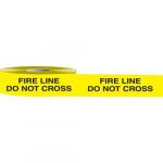 3" x 1000-ft Barricade Tape "Fire Line Do Not Cross"_noscript