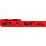 3" x 1000-ft Barricade Tape "Danger High Voltage"_noscript