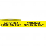 3" x 1000-ft Barricade Tape "Authorized Personnel ..."_noscript