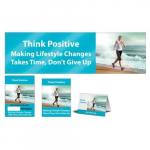 WorkHealthy Motivational Set "Think Positive ..."_noscript