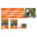 WorkHealthy Motivational Set "Use The Buddy System"_noscript
