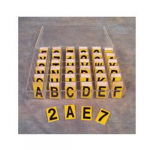 1-3/4" Reflective Letters & Numbers Kit Black