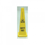 35" Quad Warning Safety Cones "Safety First"_noscript