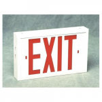 Lighted Safety Sign Emergency "Exit"_noscript