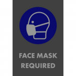 NoTrax Mat "Face Mask Required", 5-ft x 3-ft_noscript