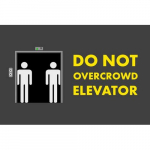 NoTrax Mat "Do Not Overcrowd", 3-ft x 5-ft_noscript