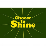 NoTrax Mat "Choose To Shine", 3-ft x 5-ft, Green