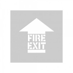 24" x 24" Floor Marking Stencil "Fire Exit"_noscript