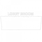 Tool Shadow Broom Head Upright, Medium White_noscript