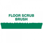 Tool Shadow Broom Head Deck Scrub, Stiff Green_noscript
