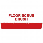 Tool Shadow Broom Head Deck Scrub, Stiff Red_noscript