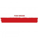 Tool Shadow Broom Head Floor, Wide, Soft-Stiff Red_noscript
