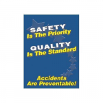 24" x 18" Wall Graphics "Safety Is The ..."_noscript