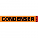 4" x 24" IIAR Component Marker "Condenser/High"_noscript